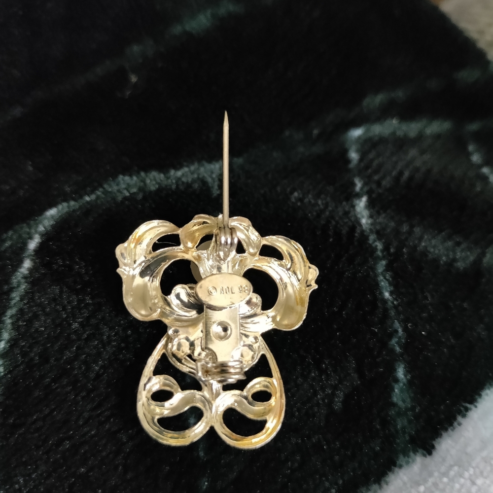 Vtg Signed Jane Davis Angel Brooch-cira 1998 - Picture 5 of 8